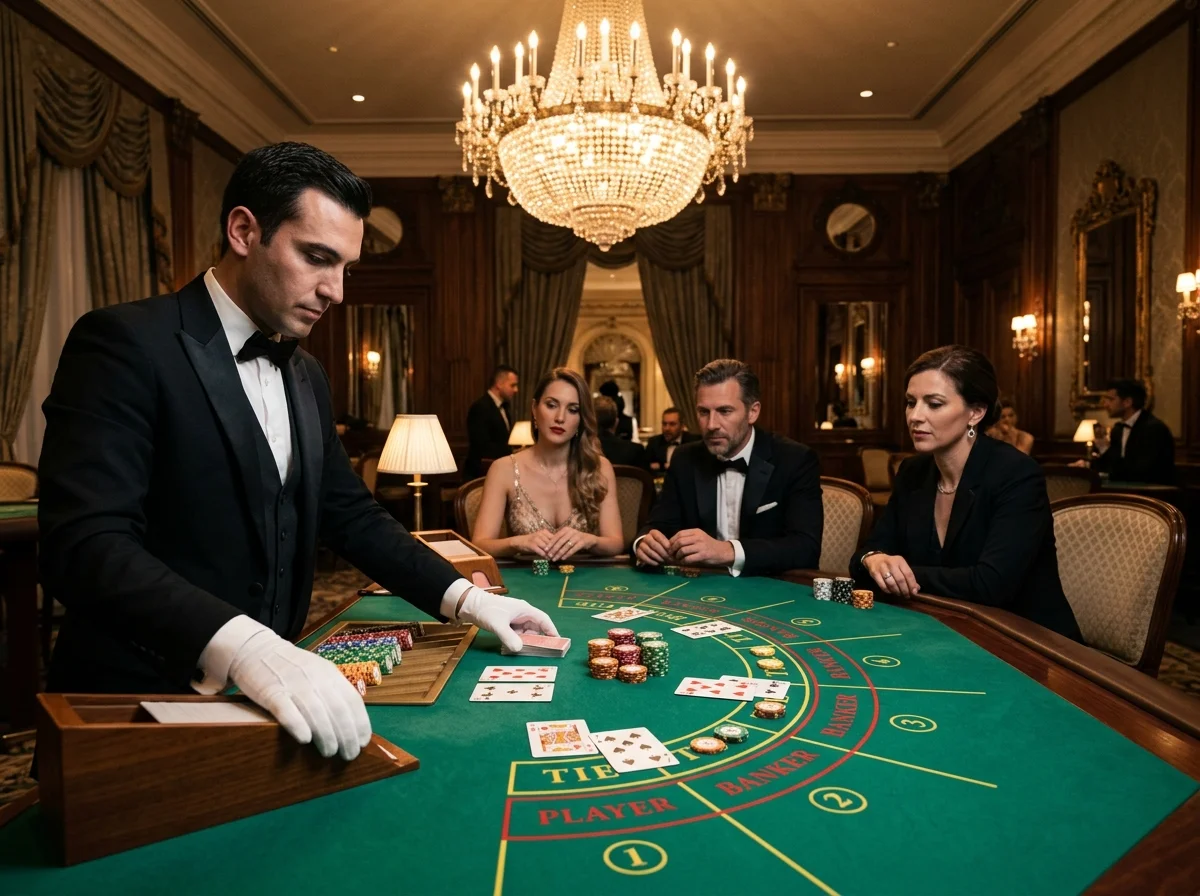 Baccarat en direct