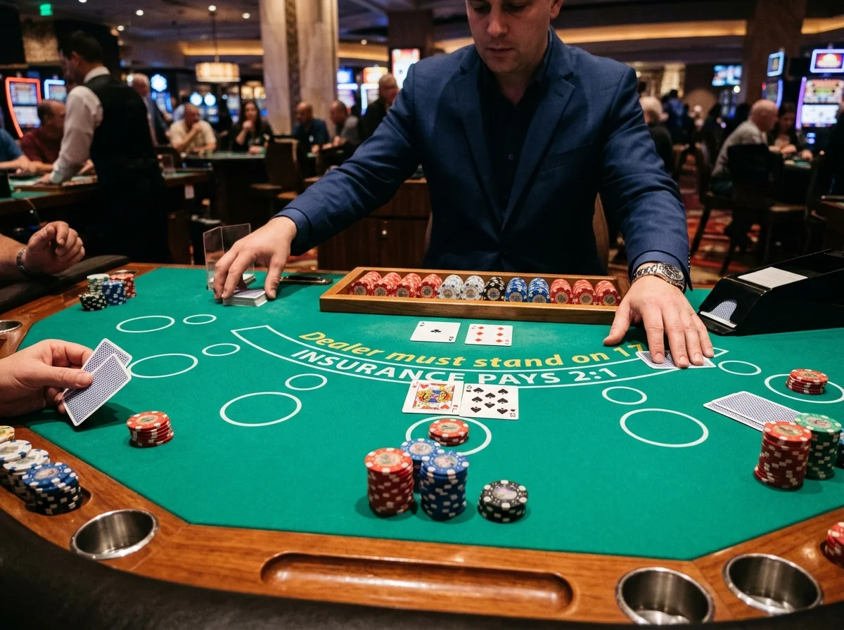Blackjack en direct