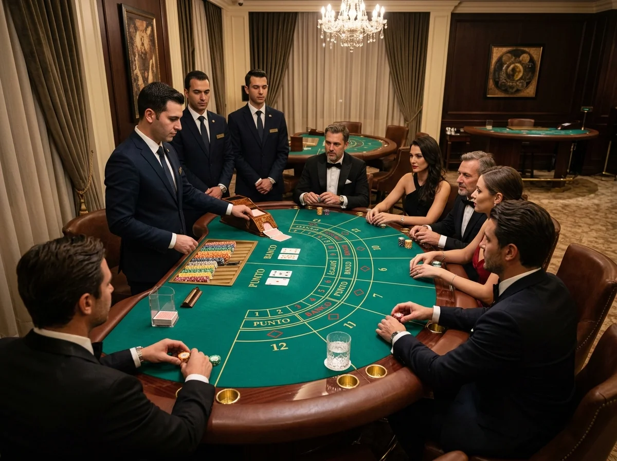 Baccarat Punto jeu de table